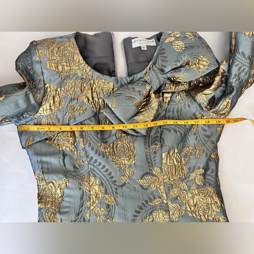 Lily & Taylor New York Couture LUXURY DESIGNER 2pc Women’s Suit Size 6 - Picture 13 of 17